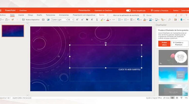 powerpoint online usar