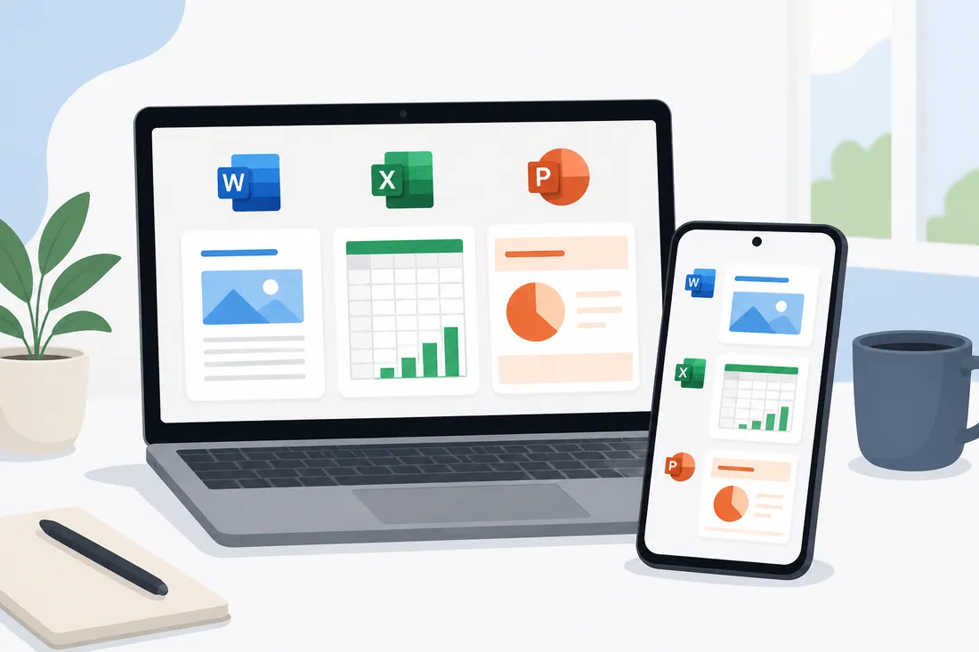 Ilustração: Office no Android: usar Word, Excel e PowerPoint no celular