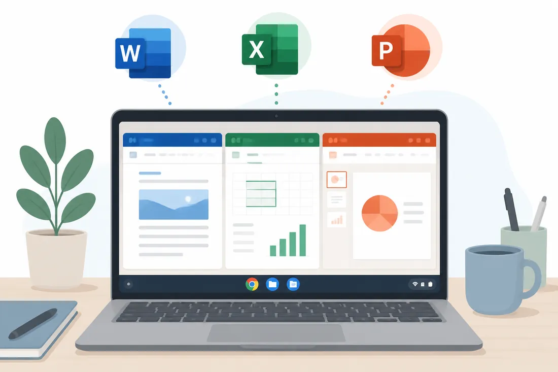 Ilustração: Office no Chromebook: como usar Word, Excel e PowerPoint